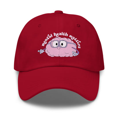 Your Mental Health Matters Classic Dad Hat – Cotton Twill Cap f9artist