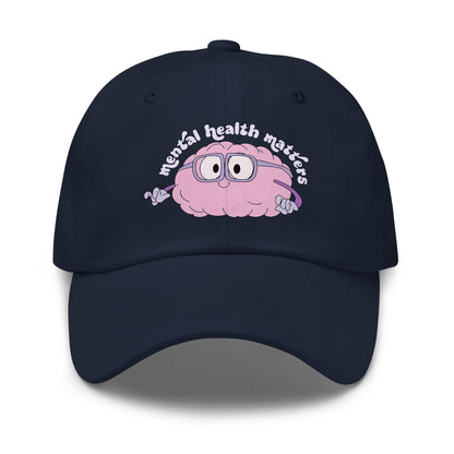 Your Mental Health Matters Classic Dad Hat – Cotton Twill Cap f9artist