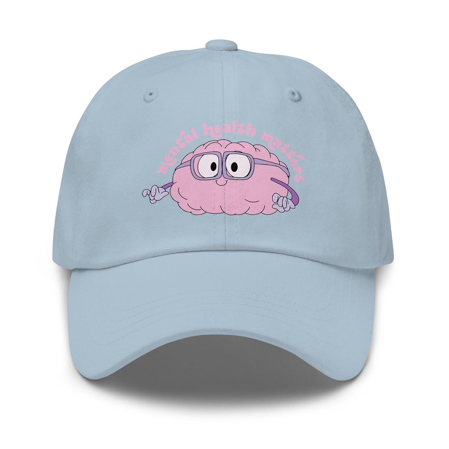 Your Mental Health Matters Classic Dad Hat – Cotton Twill Cap f9artist