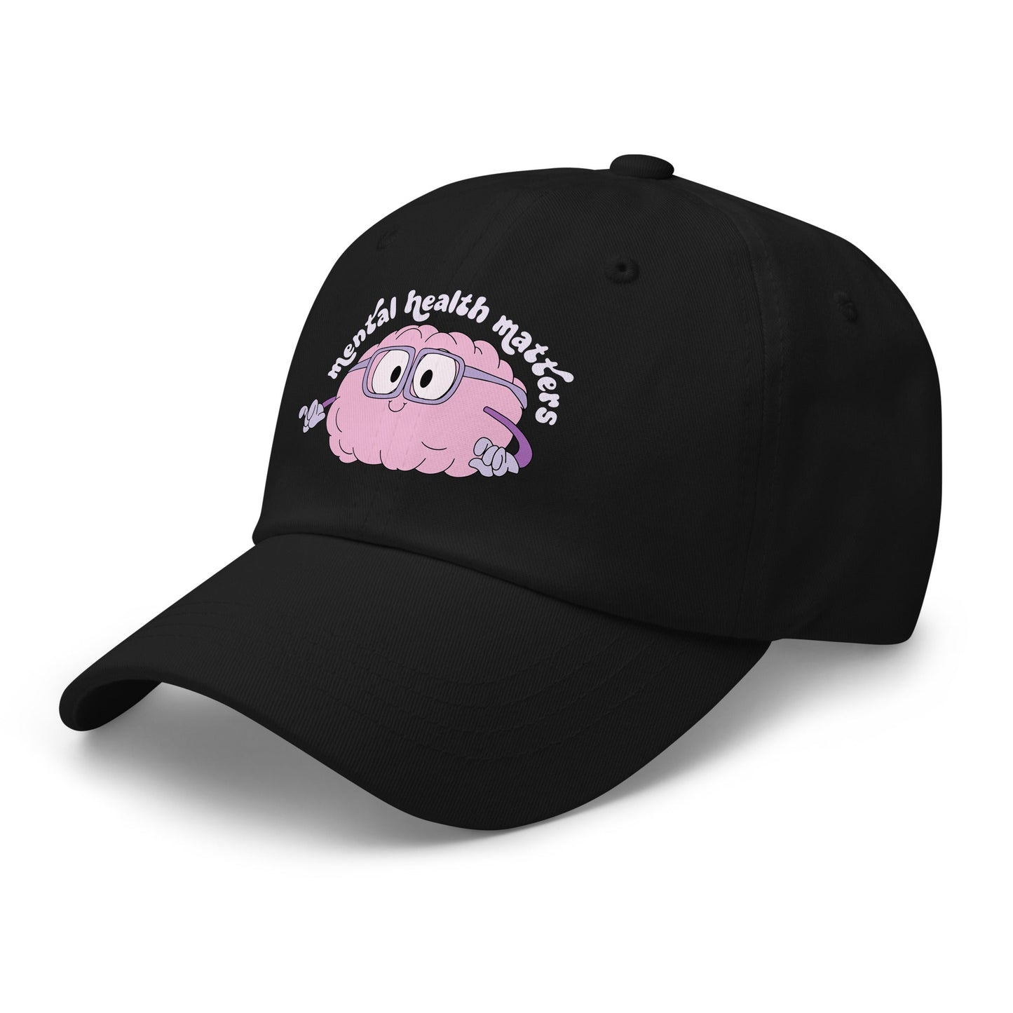 Your Mental Health Matters Classic Dad Hat – Cotton Twill Cap f9artist