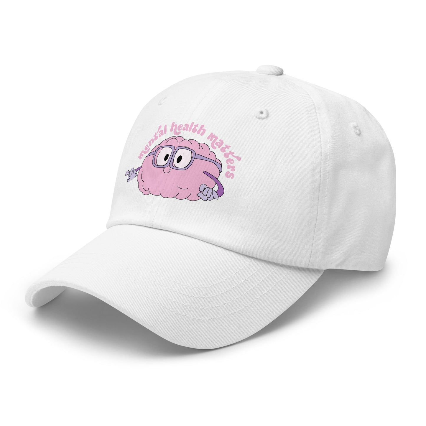 Your Mental Health Matters Classic Dad Hat – Cotton Twill Cap f9artist