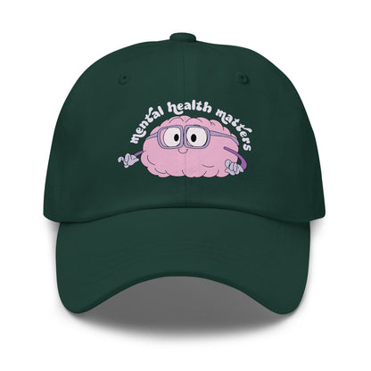 Your Mental Health Matters Classic Dad Hat – Cotton Twill Cap f9artist